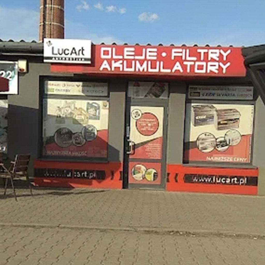 Lucart – sklep motoryzacyjny Oświęcim (Bieruń)